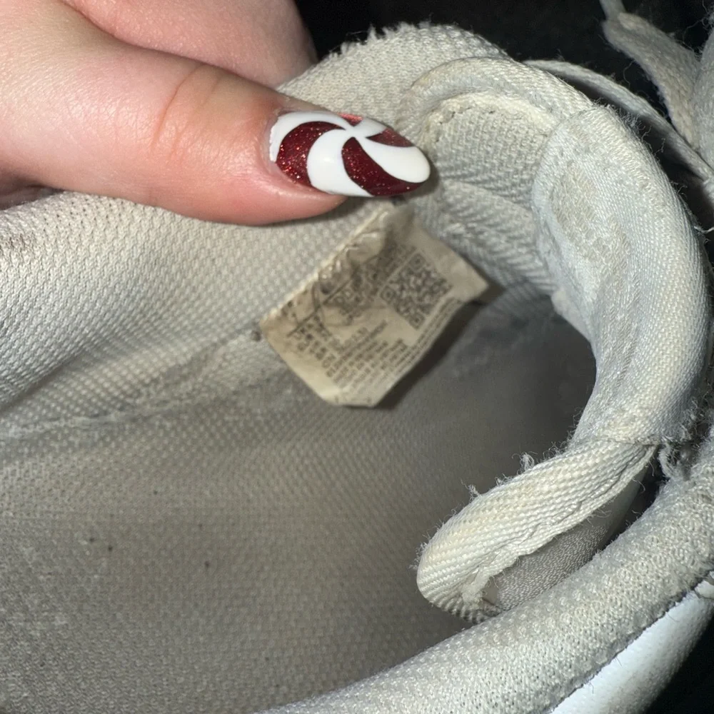 Nike White‎ and Gray Athletic Shoes